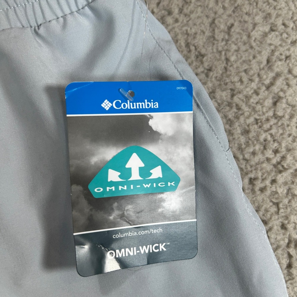Columbia Womens Hike Short Grey Omni-Wick Athletic Plus Size 1X 5in New NWT - Picture 6 of 7